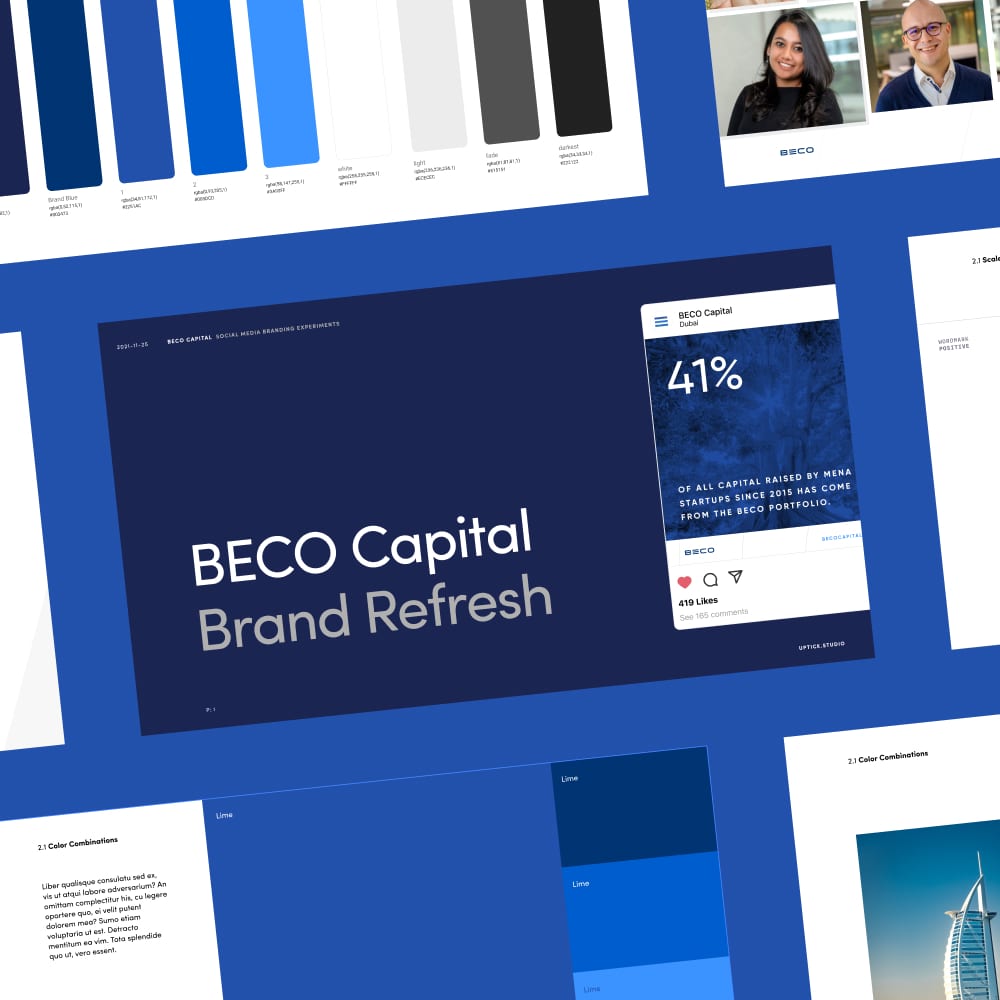 BECO Capital refreshed visual identity